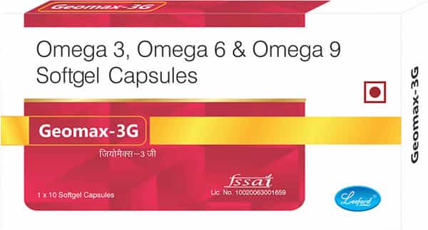 Geomax 3G Strip Of 10 Capsules