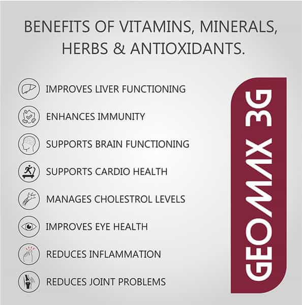 Geomax 3G Strip Of 10 Capsules