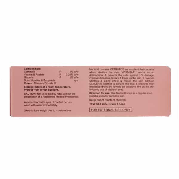 Medisoft Soap 75Gm