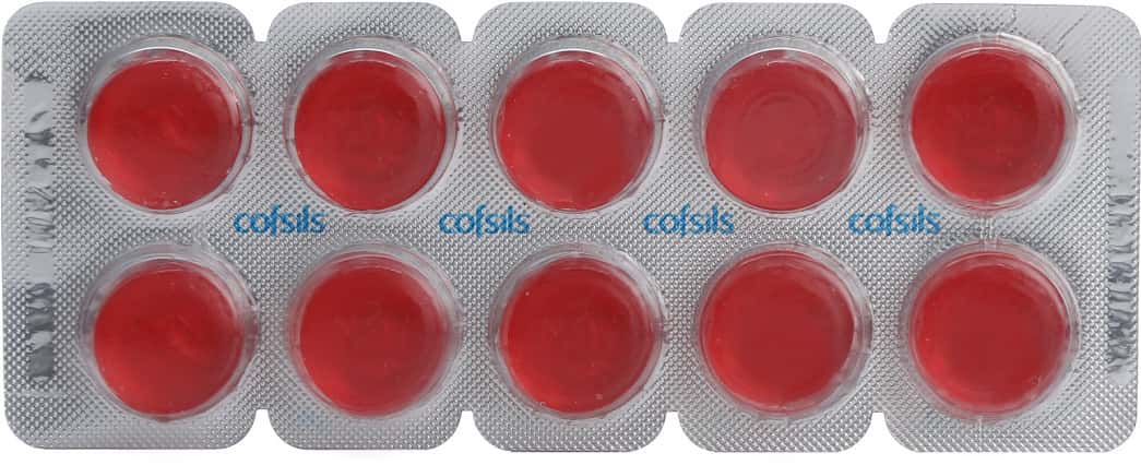 Cofsils Regular Lozenges Strip Of 10