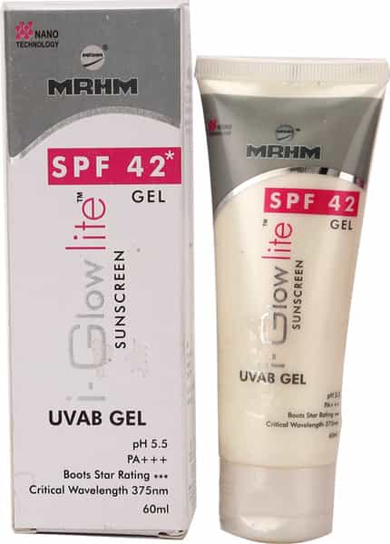 I Glow Lite Uvab Spf 42 Ph 5.5 Pa+++ Gel 60Ml