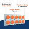 Cofsils Ginger Lemon Lozenges Strip Of 10