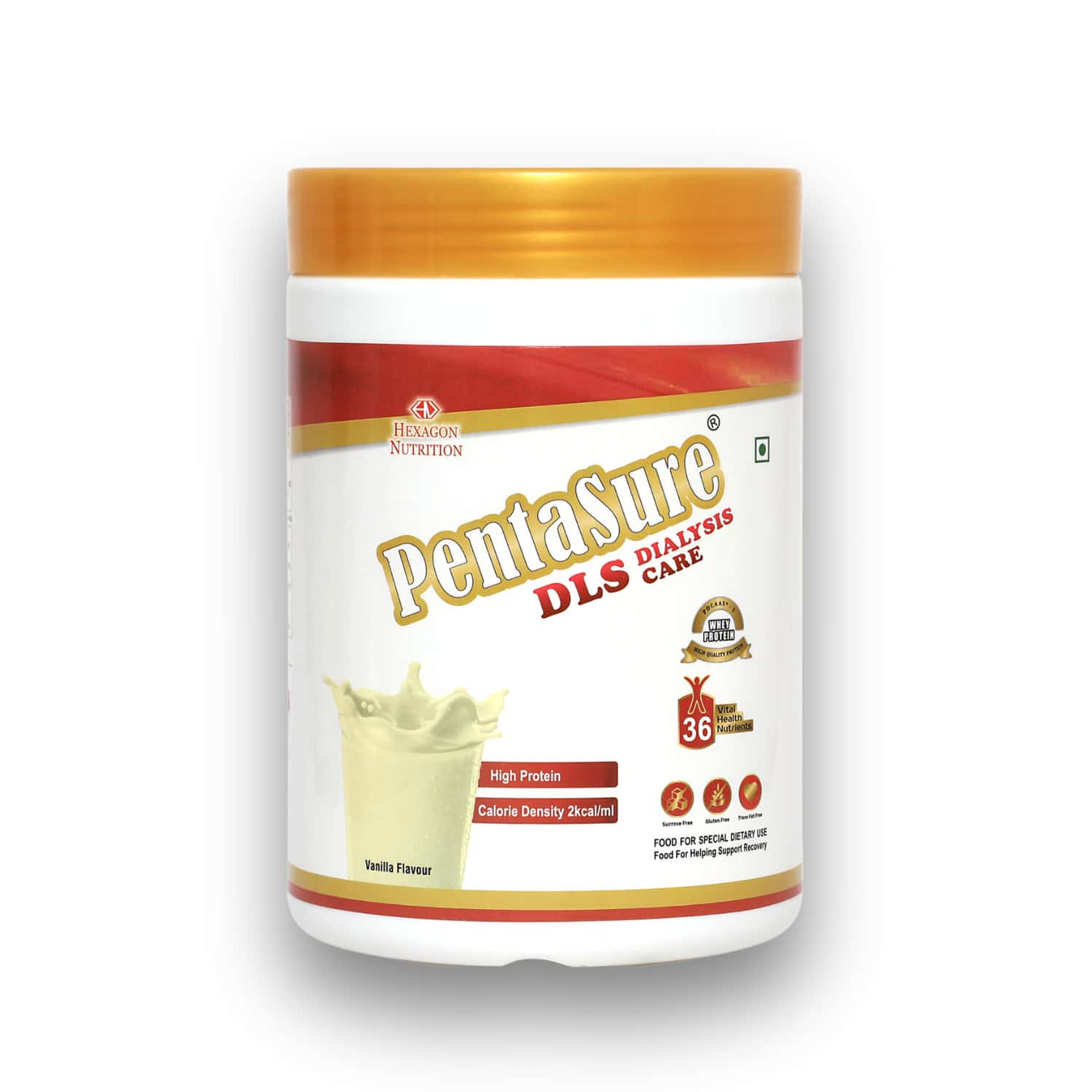 Pentasure Dls Dialysis Supplement Renal Nutrition Powder For Kidney Care | Vanilla Flavour | 400gm