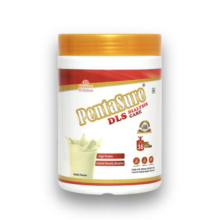 Pentasure Dls Dialysis Supplement Renal Nutrition Powder For Kidney Care | Vanilla Flavour | 400gm