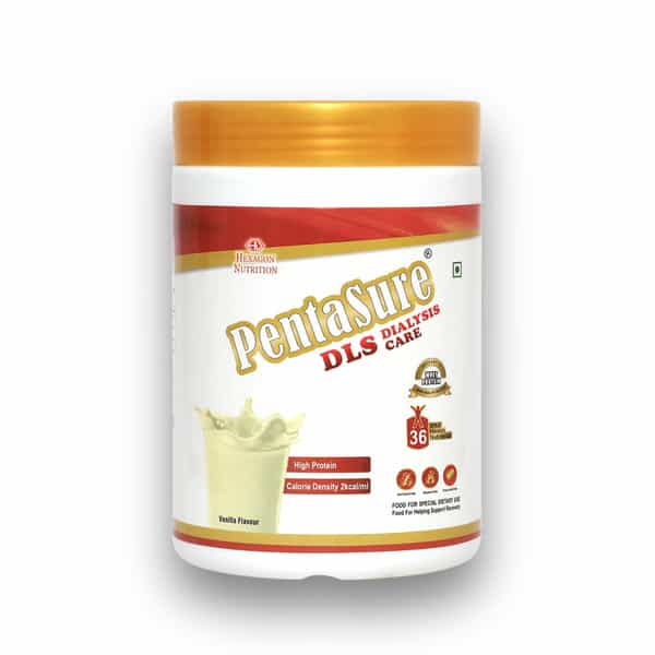 Pentasure Dls Dialysis Supplement Renal Nutrition Powder For Kidney Care | Vanilla Flavour | 400Gm