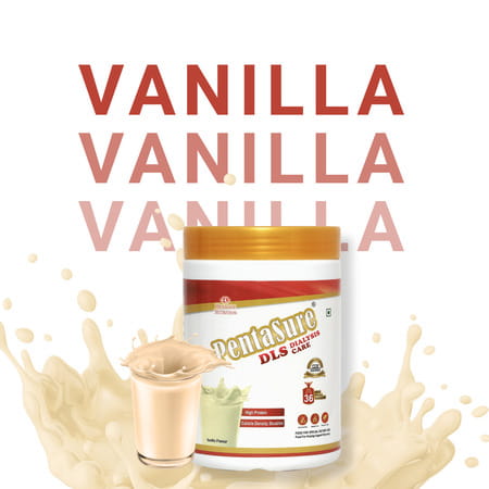 Pentasure Dls Dialysis Supplement Renal Nutrition Powder For Kidney Care | Vanilla Flavour | 400gm