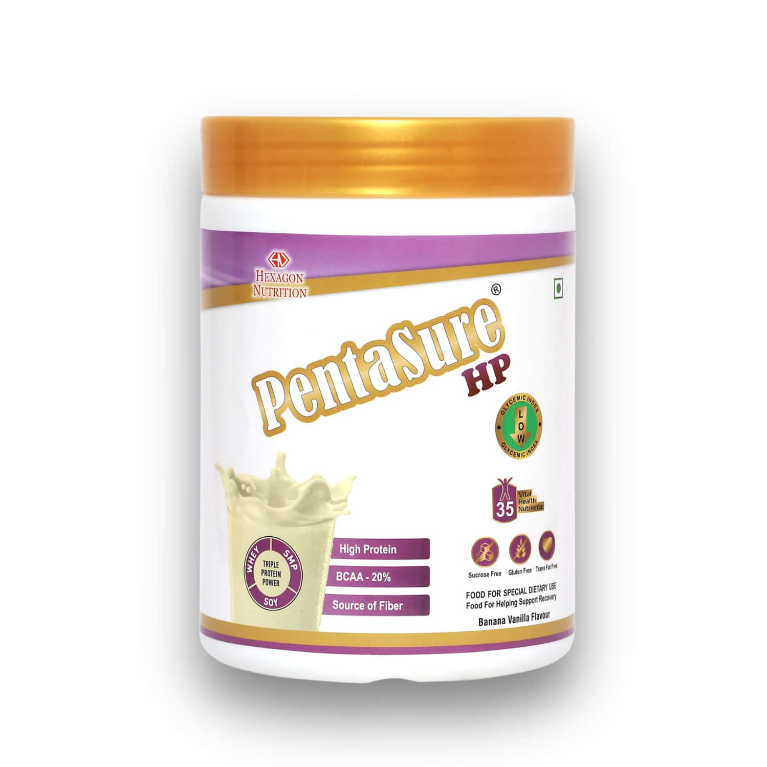 Pentasure Hp Whey Protein | Banana Vanilla | 400gm
