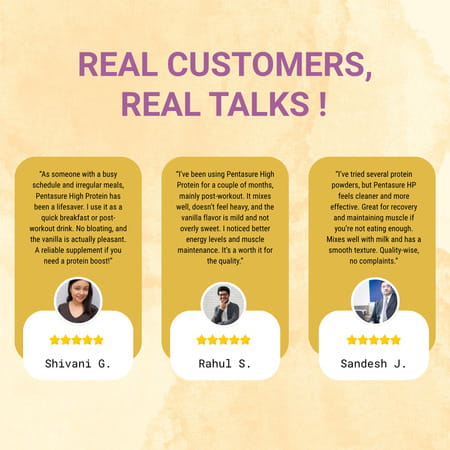 Pentasure Hp Whey Protein | Banana Vanilla | 400gm