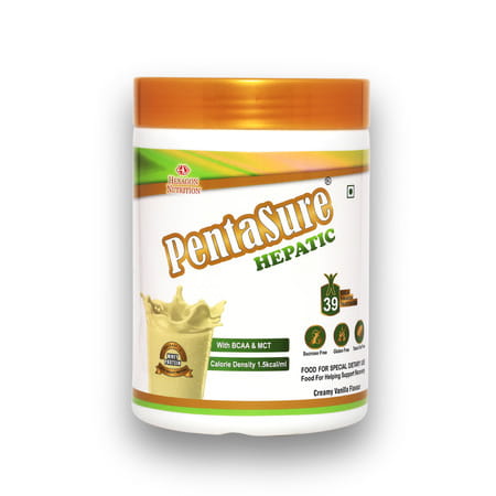 Pentasure Hepatic | Liver Care Nutrition Powder | Vanilla Flavour | 400 Gm