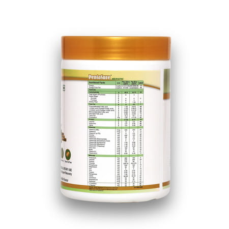 Pentasure Hepatic | Liver Care Nutrition Powder | Vanilla Flavour | 400 Gm