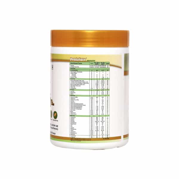 Pentasure Hepatic | Liver Care Nutrition Powder | Vanilla Flavour | 400 Gm