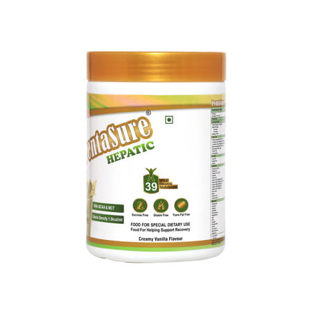 Pentasure Hepatic | Liver Care Nutrition Powder | Vanilla Flavour | 400 Gm
