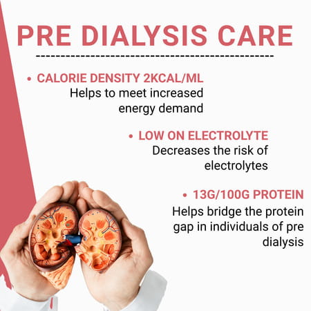Pentasure Renal | Nutrition Powder For Kidney Care | Creamy Vanilla Flavour | Jar | 400gm