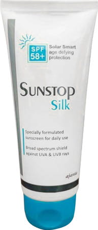 Sunstop Silk Spf 58+ Sunscreen Gel 50 Gm