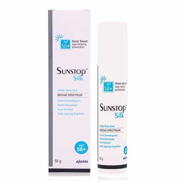 Sunstop Silk Spf 58+ Sunscreen Gel 50 Gm