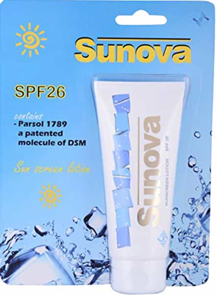 Sunova Spf 26 Sunscreen Lotion