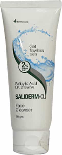 Saliderm 2% Cl  Face Wash  Tube Of 60 G