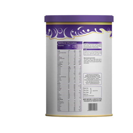 Mms Lbw Milk Formula For Preterm &L Ow Birth Weight Babies | Essential Nutrients & Vitamins 400 Gm