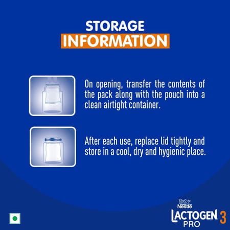 Nestle Lactogen Pro 3 Follow-Up Formula Powder After 12 Months Up To 18 Months Box Of 400gm