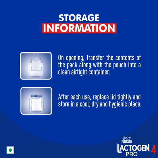Nestle Lactogen Pro 4 Follow Up Formula Powder After 18 Months Up To 24 Months Box Of 400Gm