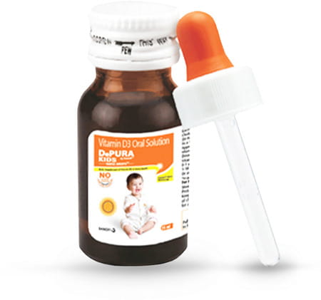 Depura Kids 400 Iu/0.5ml Vitamin D3 Oral Drops 15ml Dropper For Appropriate Dosage
