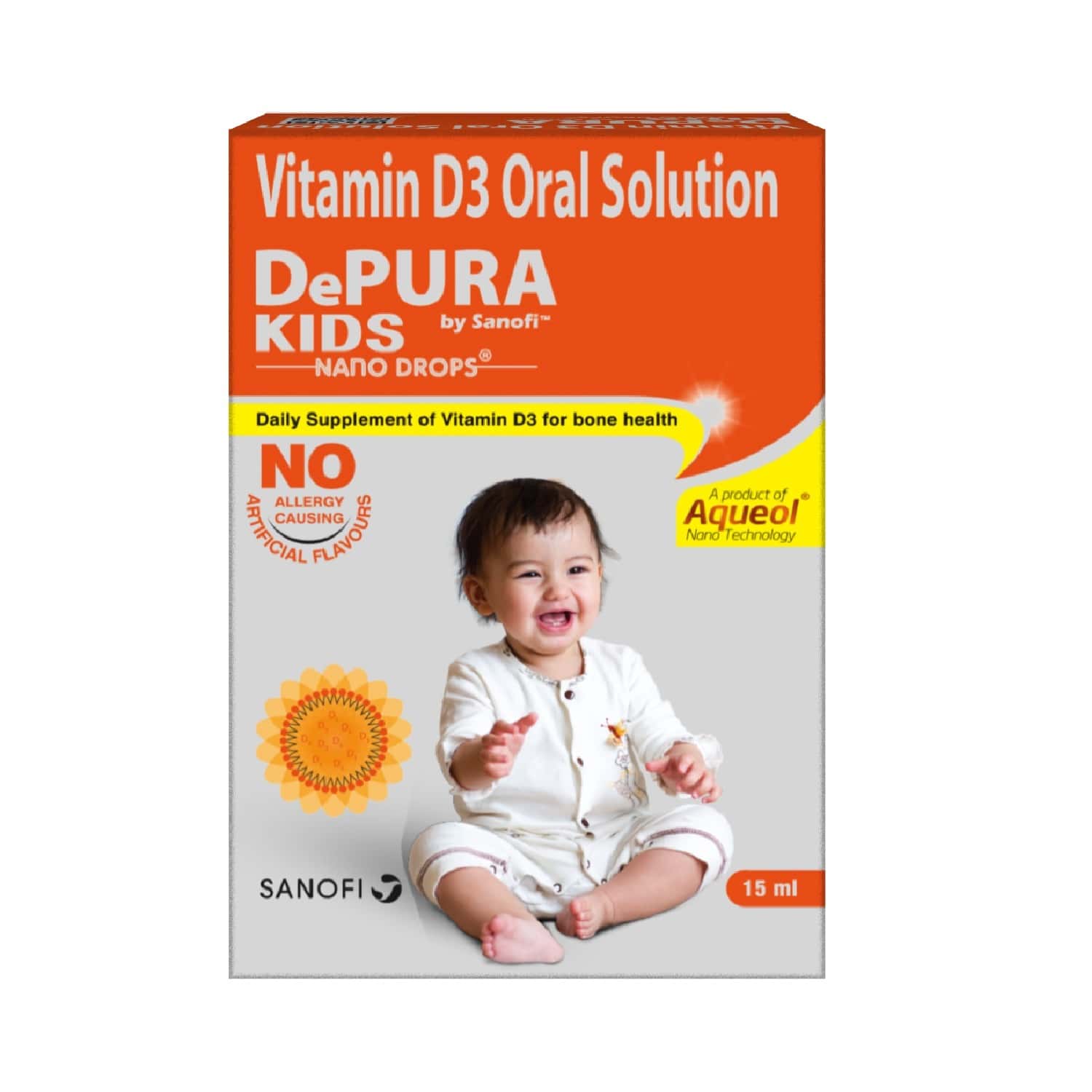 Depura Kids 400 Vit D Nano Vitamin Drops Bottle Of 15 Ml Uses, Side