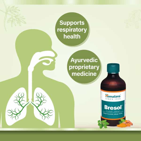 Himalaya Bresol Syrup 200Ml