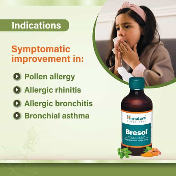 Himalaya Bresol Syrup 200Ml
