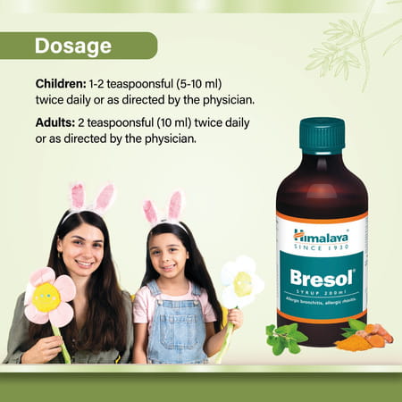 Himalaya Bresol Syrup 200ml