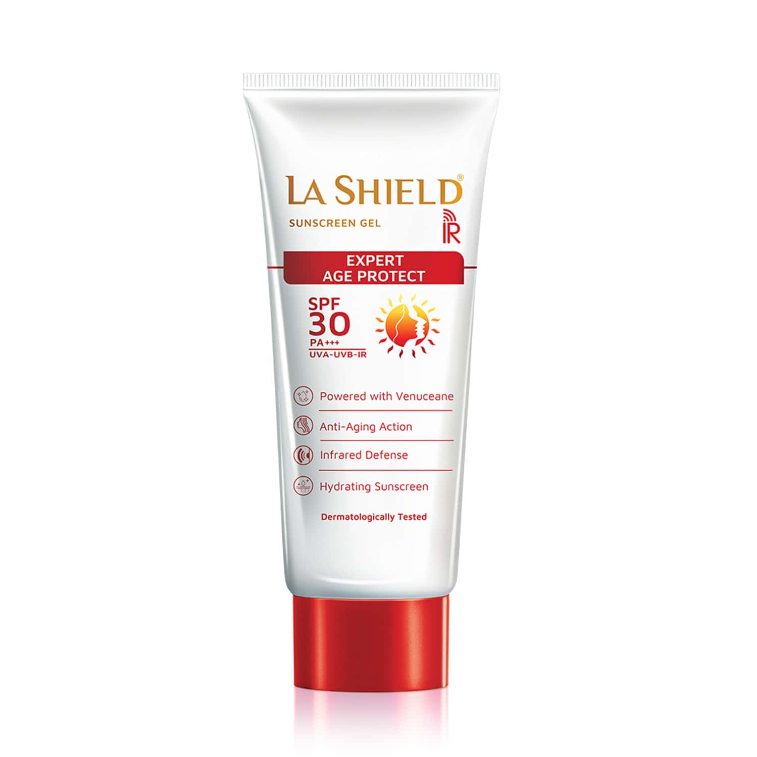 La Shield Ir Sunscreen Gel | Expert Age Protect | Spf 30 Pa +++ | 60 Gm
