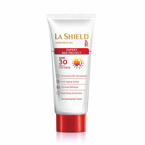 La Shield Ir Sunscreen Gel | Expert Age Protect | Spf 30 Pa +++ | 60 Gm