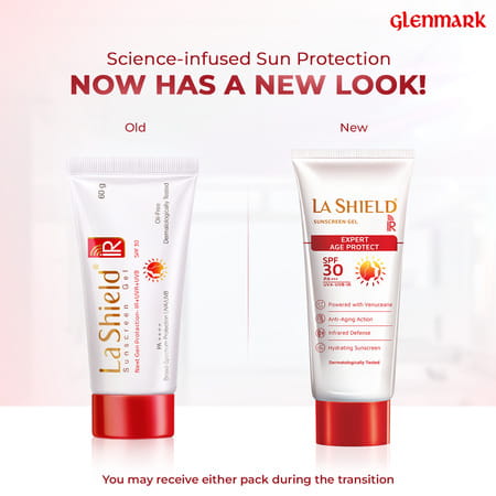 La Shield Ir Sunscreen Gel | Expert Age Protect | Spf 30 Pa +++ | 60 Gm