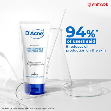 D Acne Face Wash 100 Gm