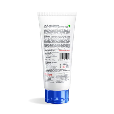 D Acne Face Wash 100 Gm