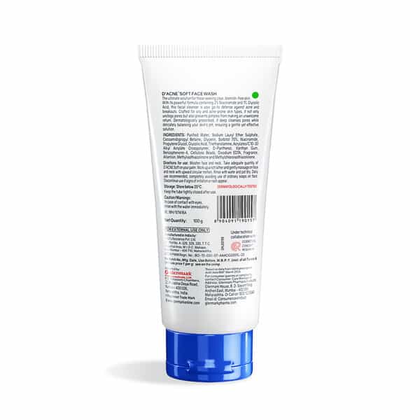 D Acne Face Wash 100 Gm