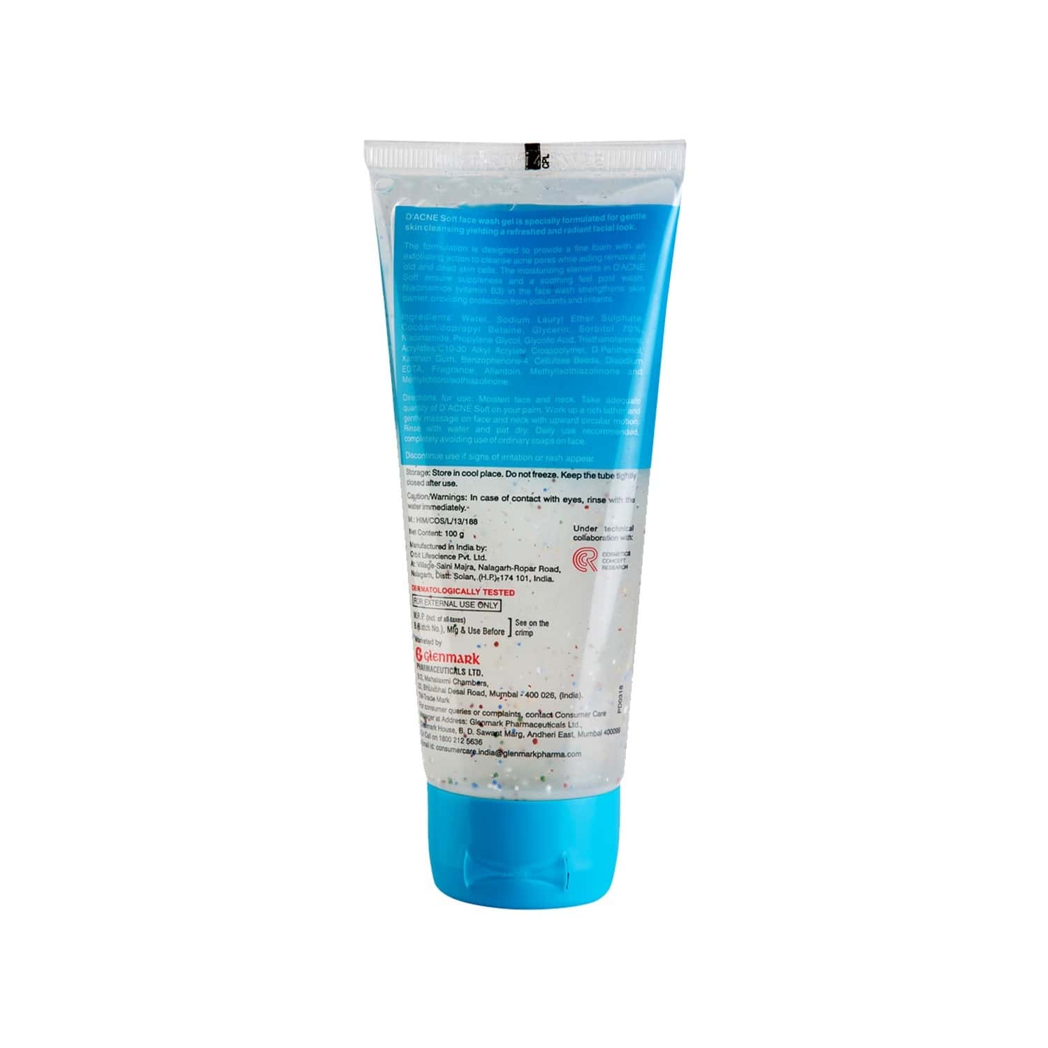 Buy D ACNE SOFT FOAMING FACE WASH TUBE OF 100 G Online & Get Upto 60