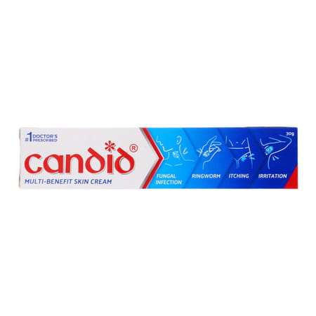 Candid Clotrimazole Cream | Tube | 30 Gm