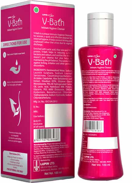 V Bath Ph 3.5 Intimate Cleanser Bottle Of 100 Ml