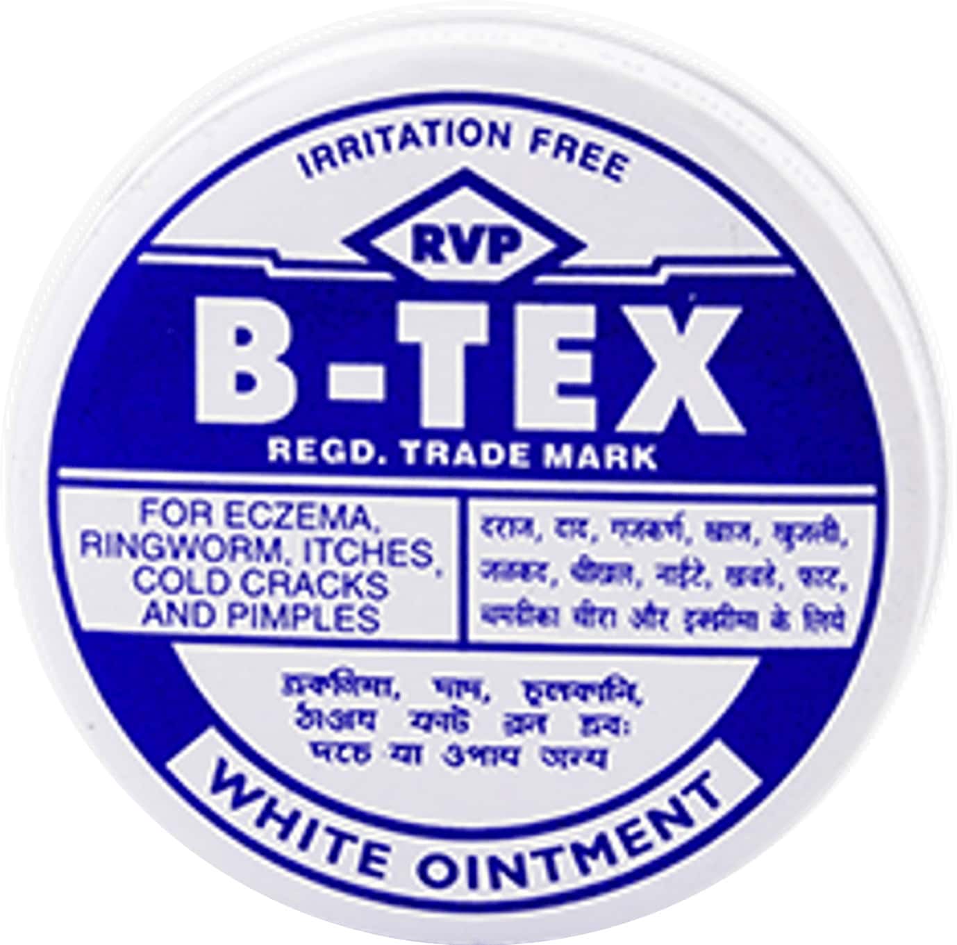 B TEX WHITE OINTMENT 14GM