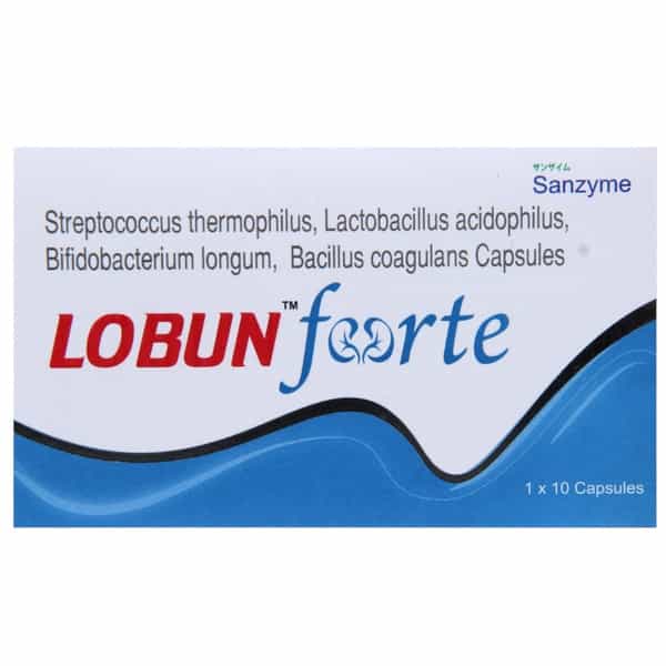 Lobun Forte Strip Of 10 Capsules