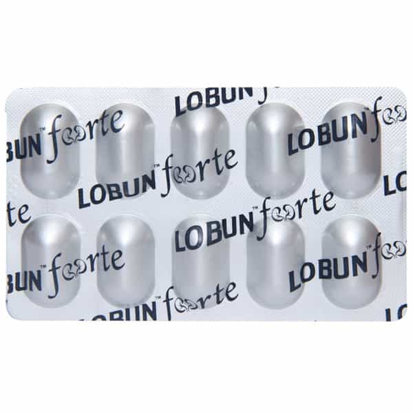 Lobun Forte Strip Of 10 Capsules