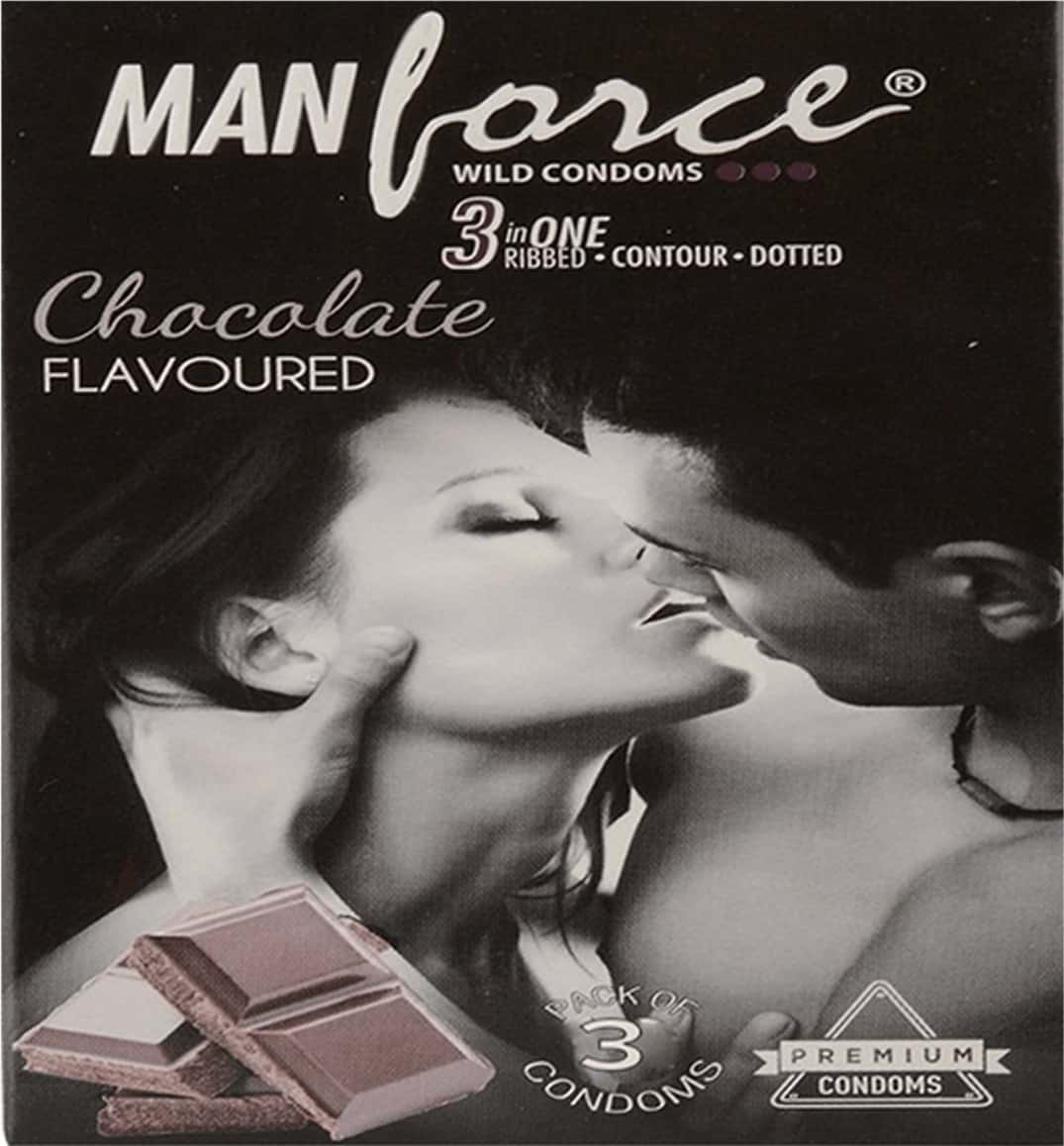 Manforce Wild Choco Condoms 3`S