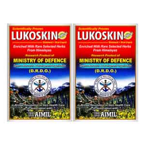 Aimil Lukoskin Combo | Liquid & Ointment (100 Ml + 40 Gm) | Overall Skin Health