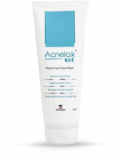 Acnelak 4 In 1 Face Wash Of Tube 100 Ml