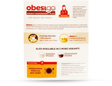 Obesigo Mango Fat Burner Powder (Pack Of 7) Box Of 58 G