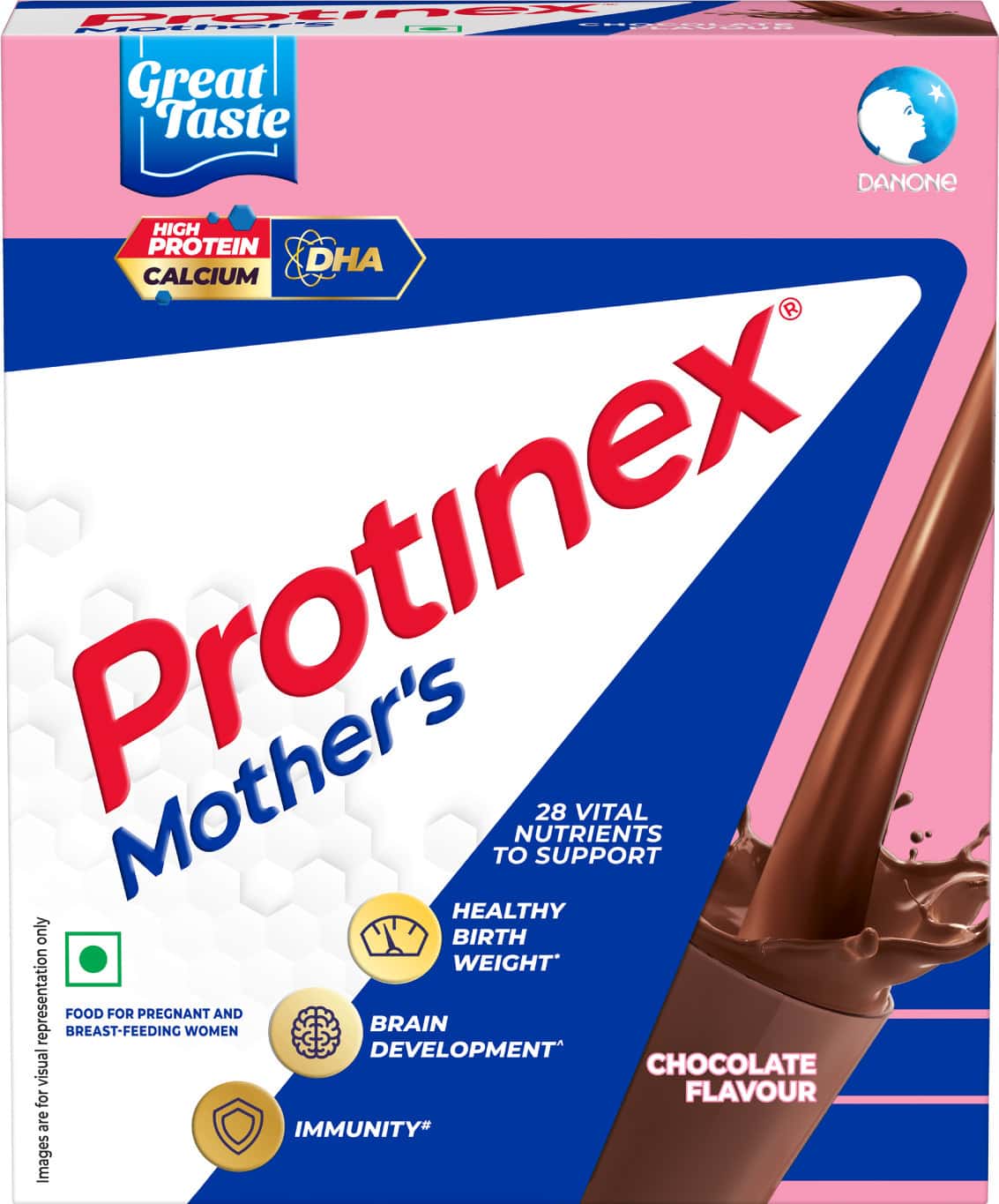 Protinex Mothers Nutritional Drink Mix Pregnant Breastfeeding Women  Chocolate Flavour Box Of 250gm