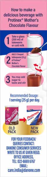 Protinex Mothers Nutritional Drink Mix Powder | Chocolate Flavour | Box Of 250 Gm