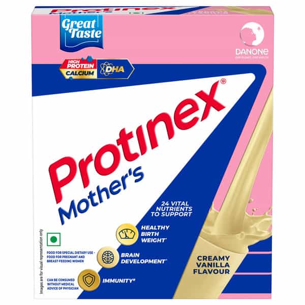 Protinex Mothers Nutritional Drink Mix Powder | Creamy Vanilla | Box Of 250 Gm