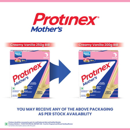 Protinex Mothers Nutritional Drink Mix Pregnant & Breastfeeding Creamy Vanilla 250g Box