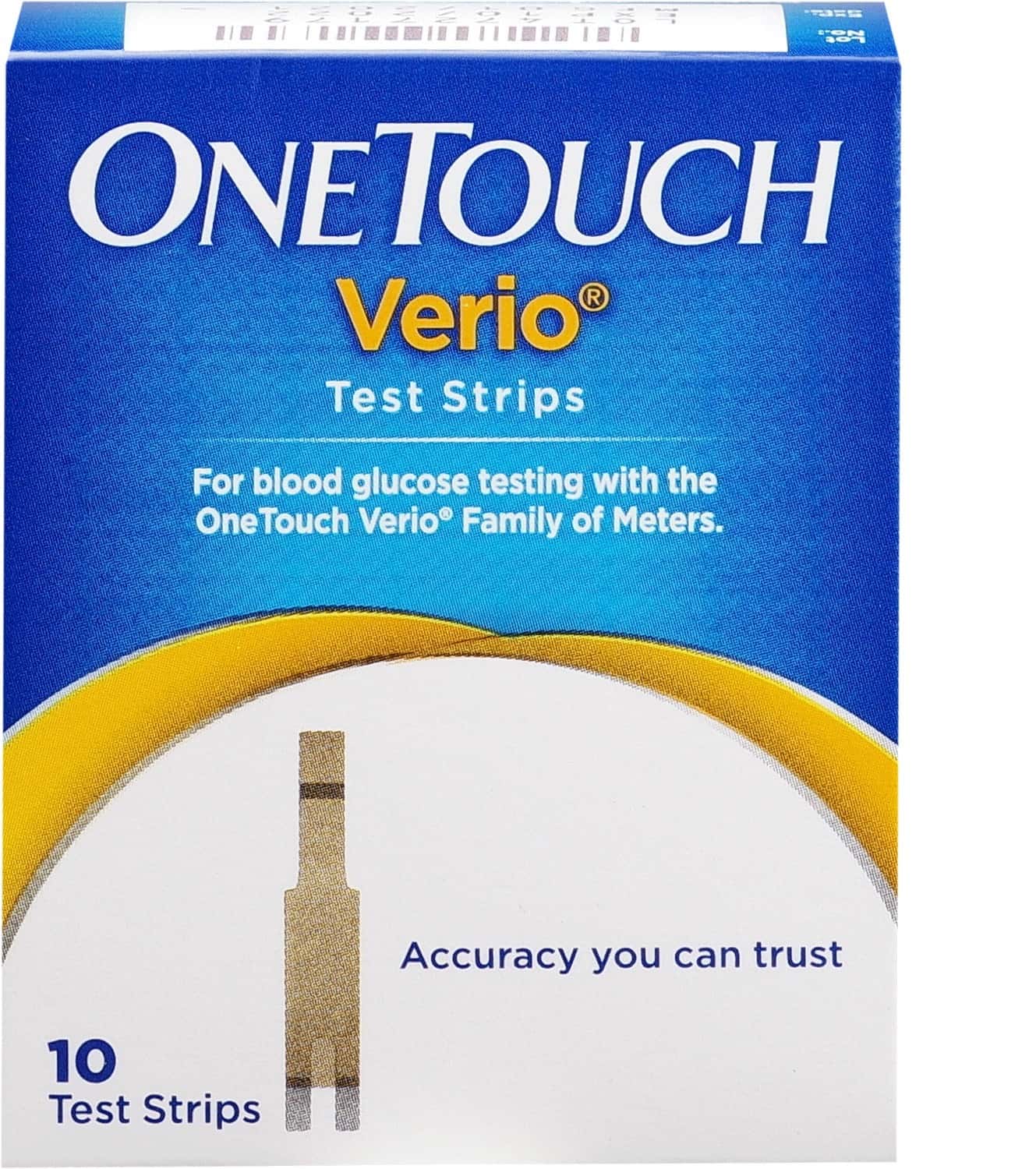 Buy ONE TOUCH VERIO STRIPS 10`S Online & Get Upto 60% OFF at PharmEasy